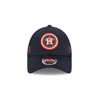 Houston Astros 2024 Clubhouse 9FORTY Stretch-Snap Hat