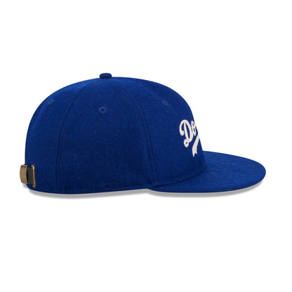 Los Angeles Dodgers Melton Wool Retro Crown 9FIFTY Strapback Hat