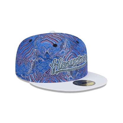 Houston Astros Wave Fill 59FIFTY Fitted Hat