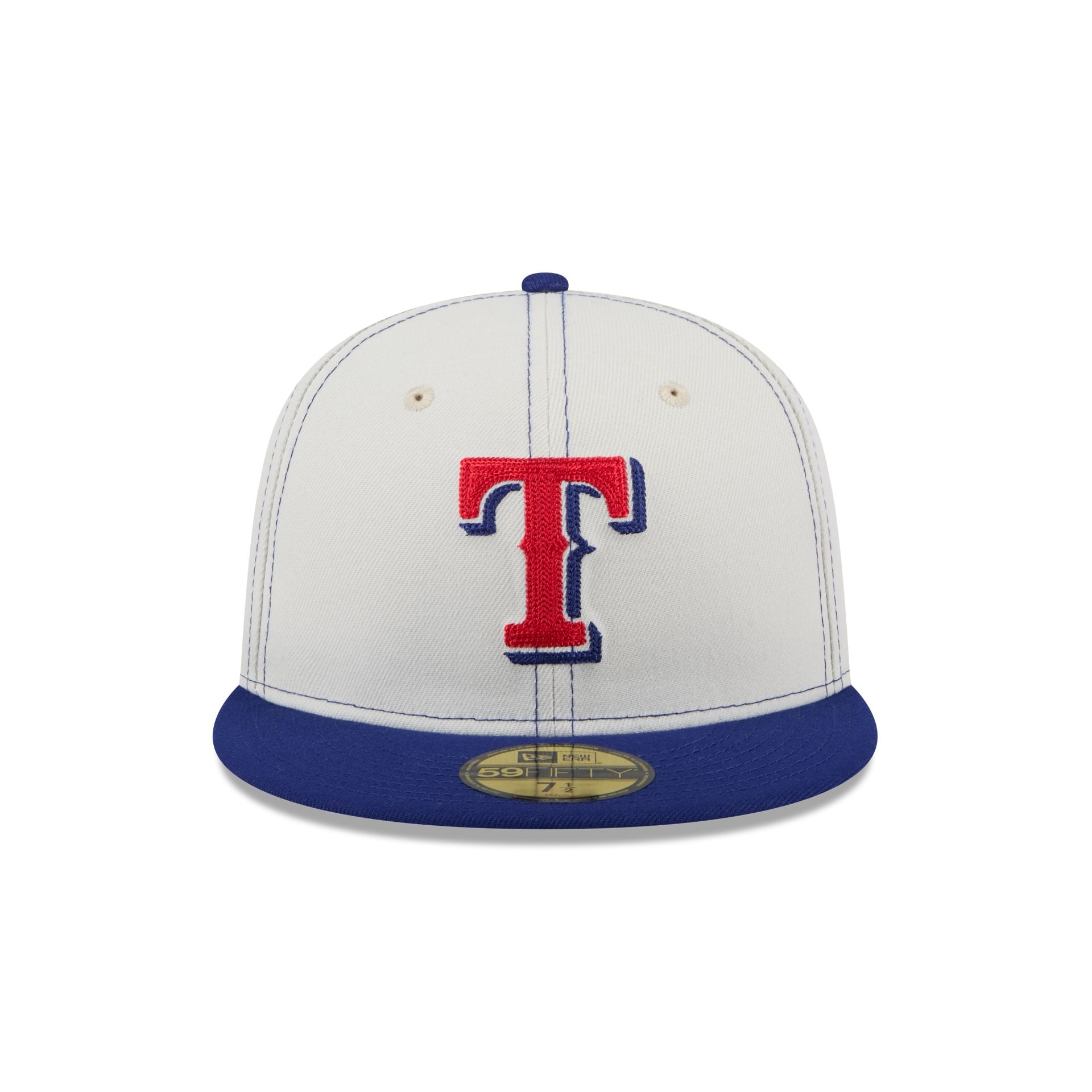 Texas Rangers Sandy Linen 59FIFTY Fitted Hat
