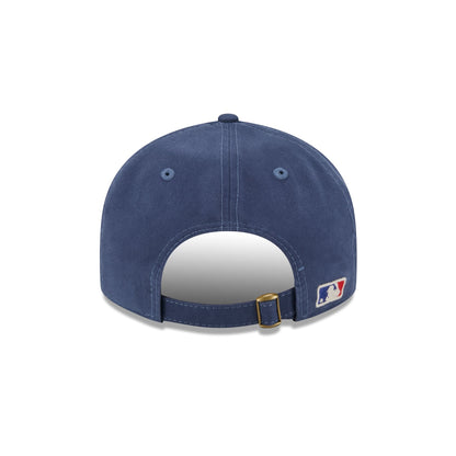 Los Angeles Dodgers Canvas Felt Retro Crown 9FIFTY Strapback Hat