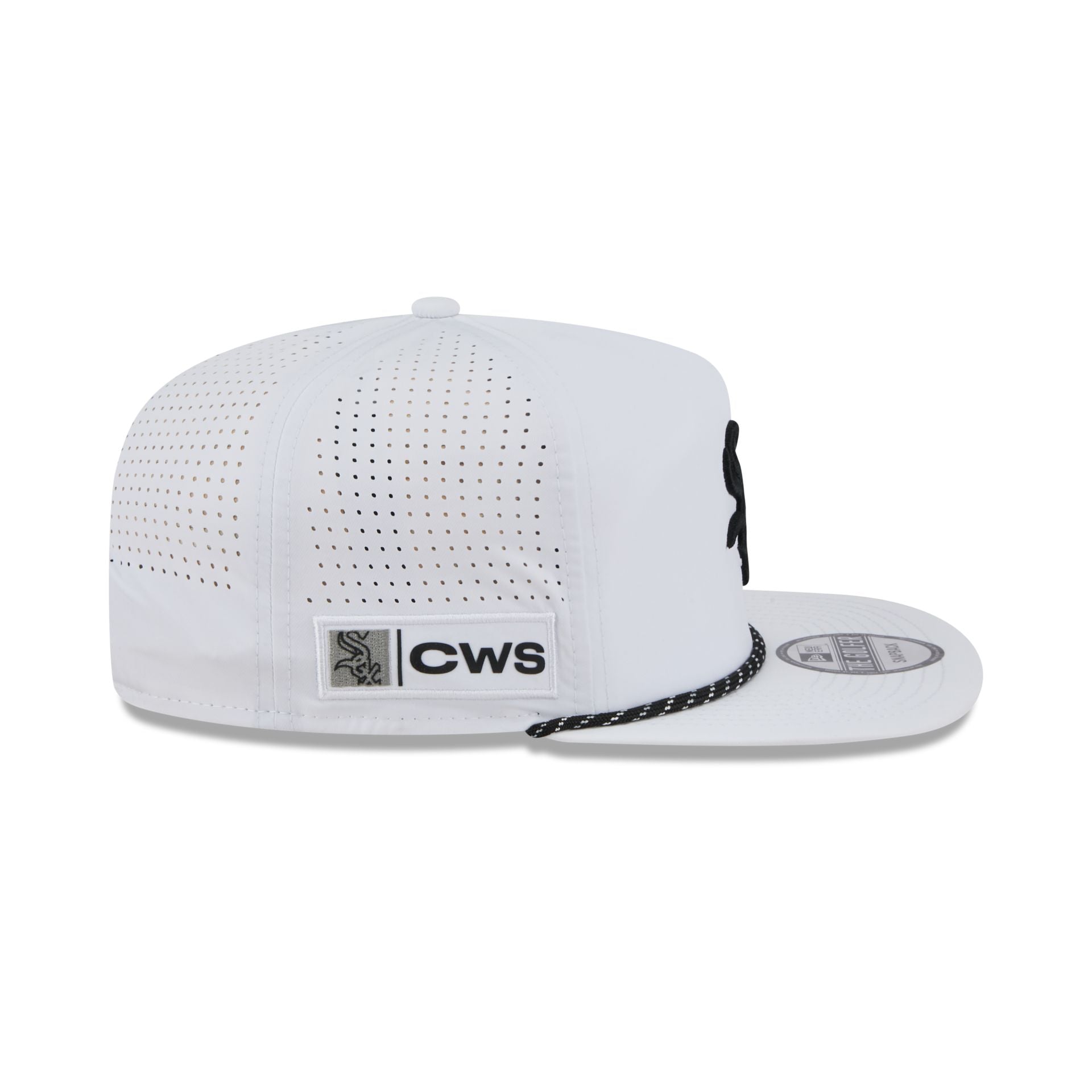 Chicago White Sox Optic White Performance Rope Golfer Hat