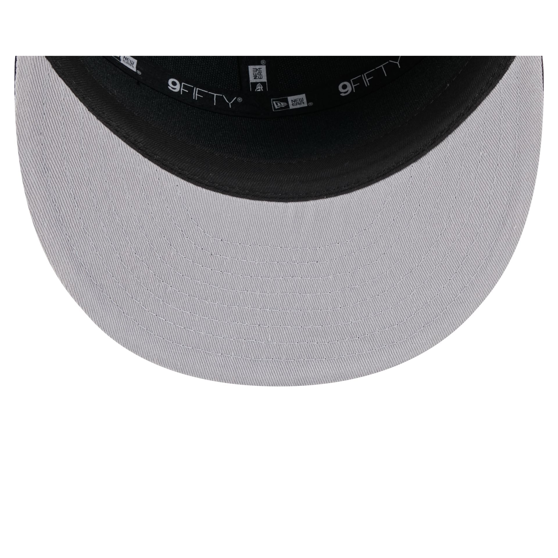 Houston Astros Cotton Canvas Split Panel 9FIFTY Trucker Hat