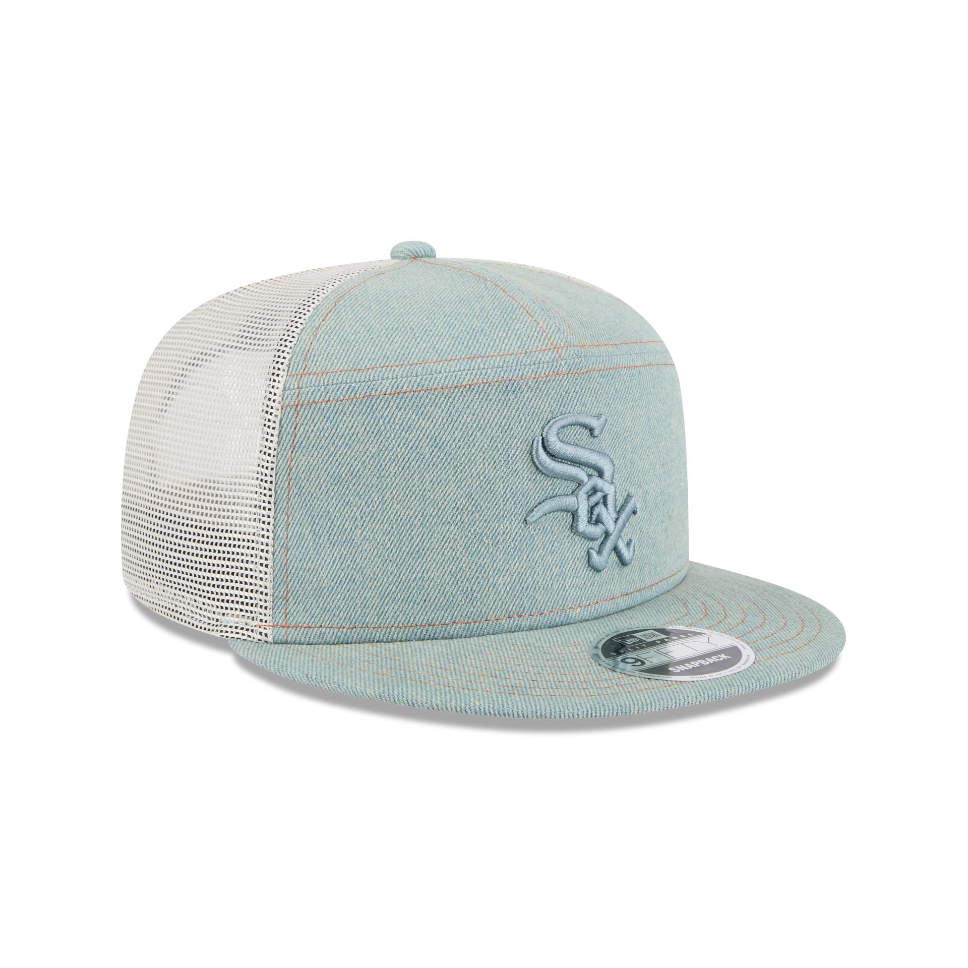 Chicago White Sox Denim Split Panel 9FIFTY Trucker Hat