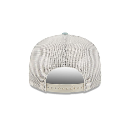 Texas Rangers Denim Split Panel 9FIFTY Trucker Hat