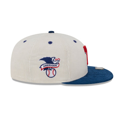 Texas Rangers Two Tone Cord 59FIFTY Fitted Hat