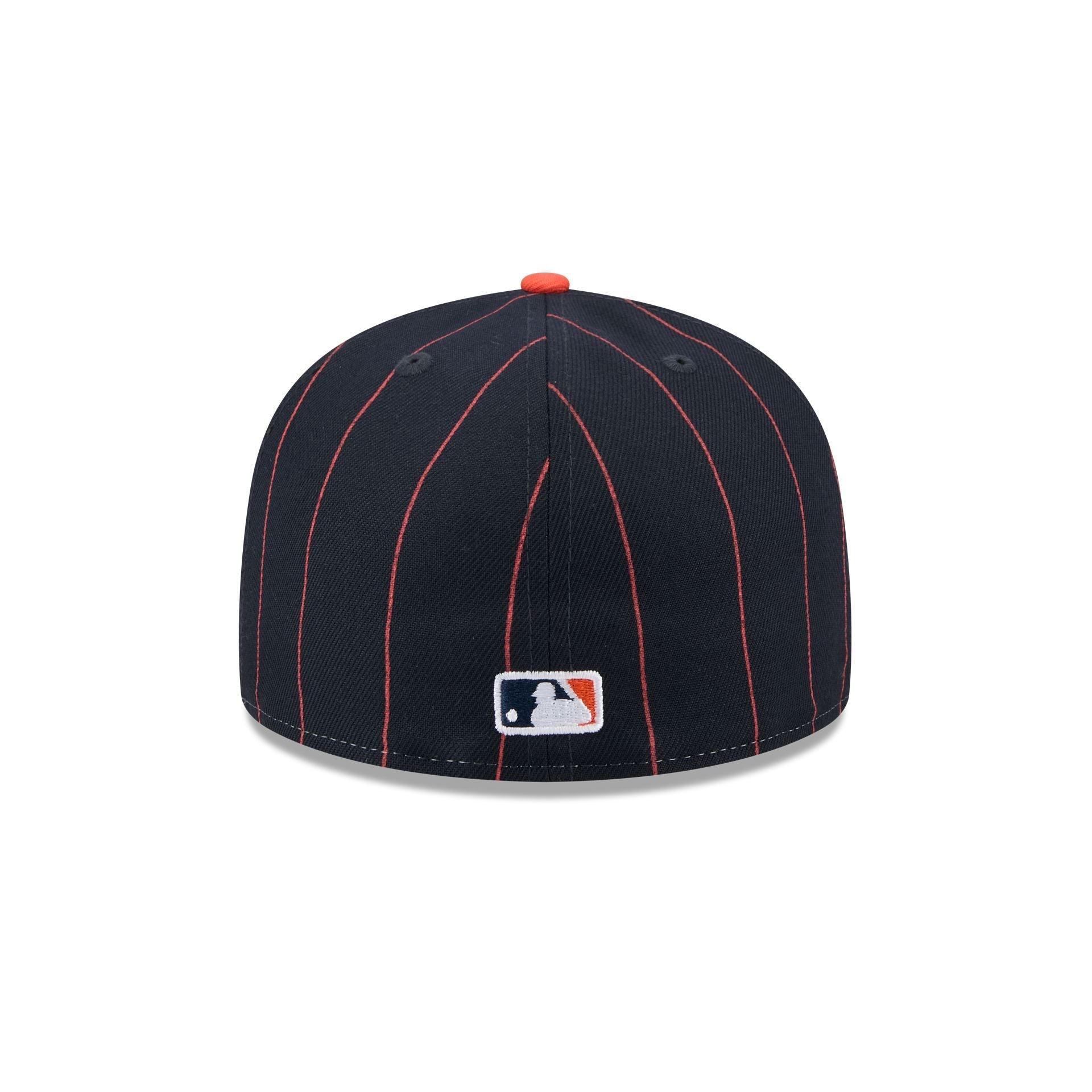 Houston Astros Pinstripe League Pin 59FIFTY Fitted Hat