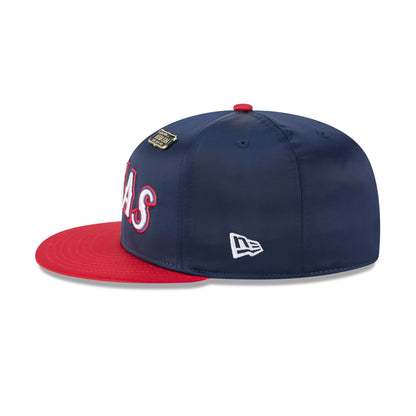 Texas Rangers Spring Satin 59FIFTY Fitted Hat