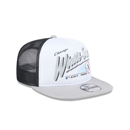Chicago White Sox Retro Script 9FIFTY A-Frame Trucker Hat