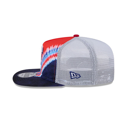 Texas Rangers Tie-Dye Golfer Hat