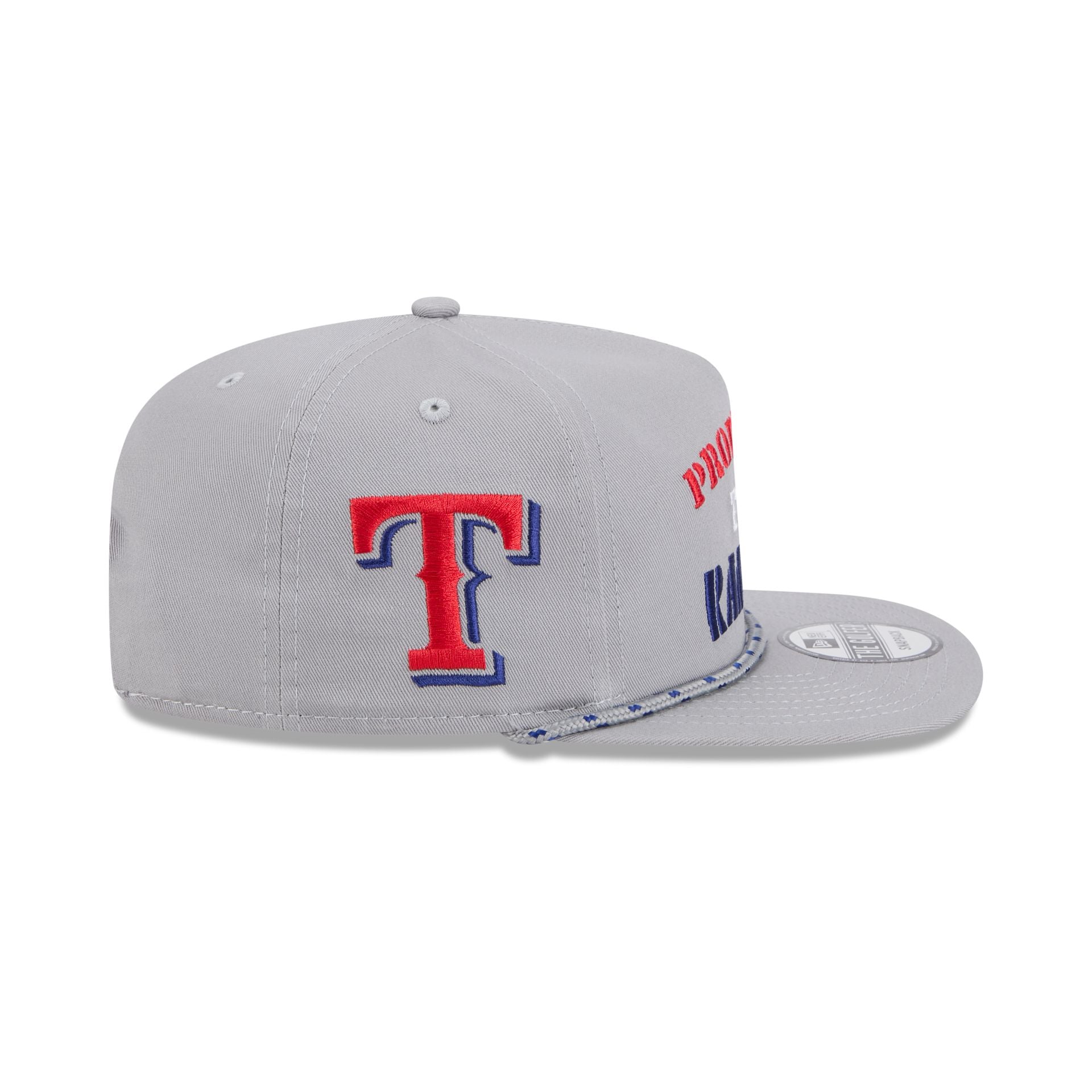 Texas Rangers Vintage Gray Rope Golfer Hat