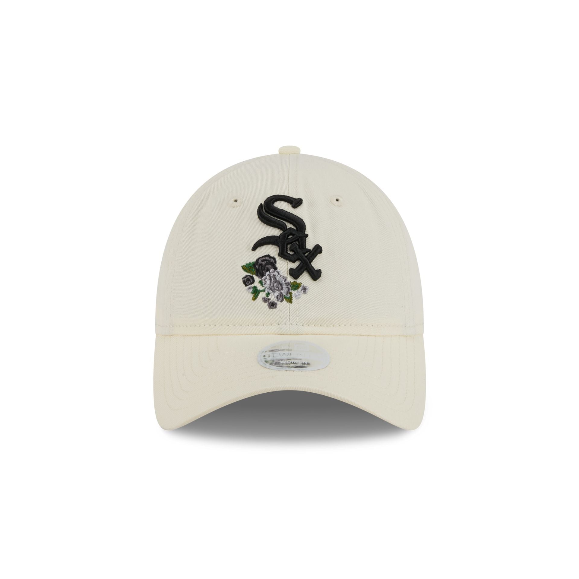 Chicago White Sox Women's Floral Stitch 9TWENTY Adjustable Hat