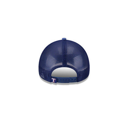 Texas Rangers Kids Painted 9FORTY A-Frame Trucker Hat