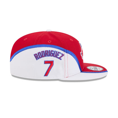 Texas Rangers Iván "Pudge" Rodríguez 9FIFTY Snapback Hat