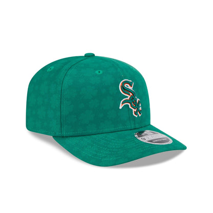 Chicago White Sox St. Patrick's Day 2025 9SEVENTY Stretch-Snap Hat
