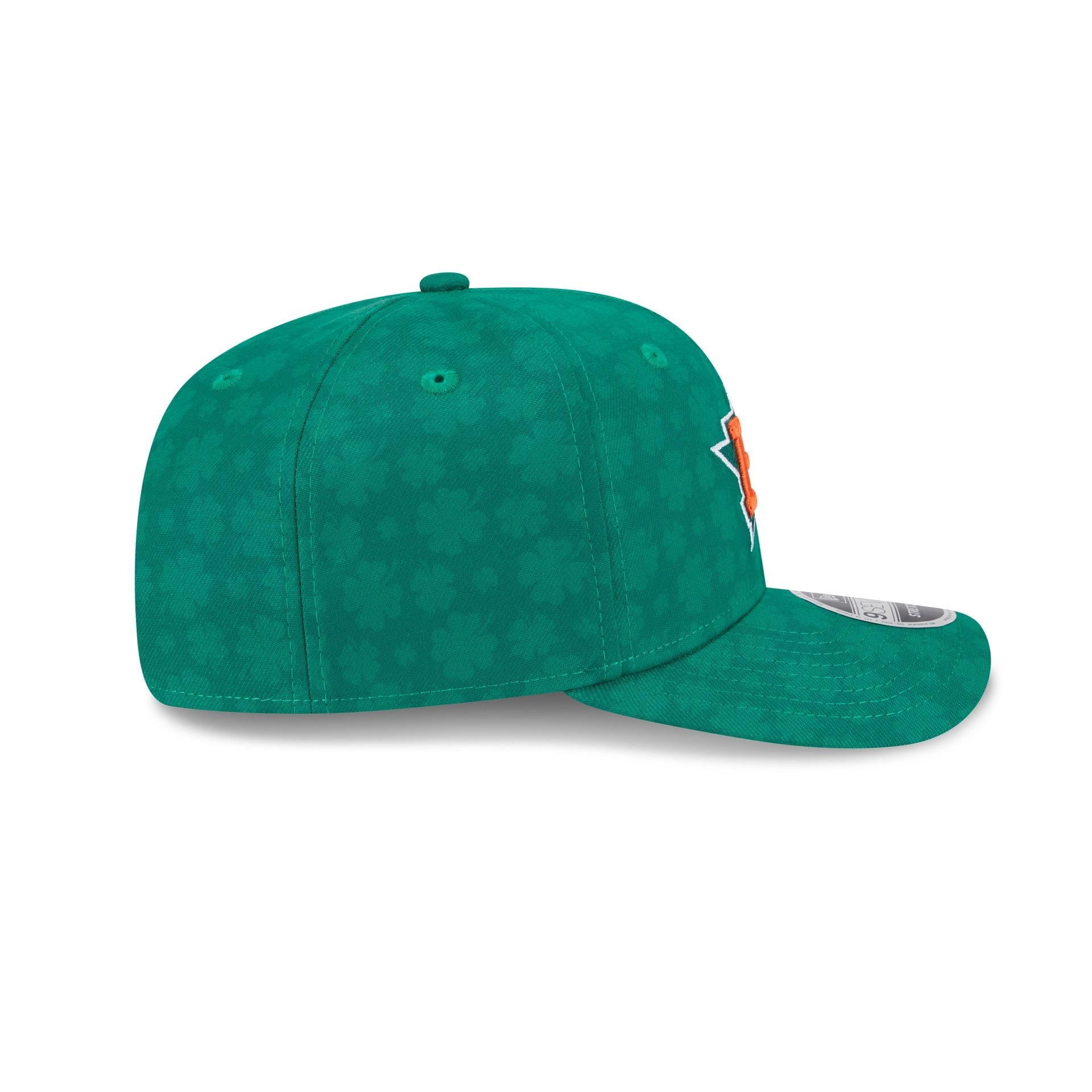 Houston Astros St. Patrick's Day 2025 9SEVENTY Stretch-Snap Hat