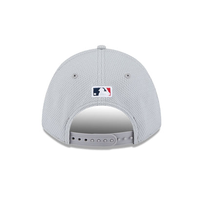 Boston Red Sox 2025 Clubhouse Gray 9FORTY M-Crown Snapback Hat