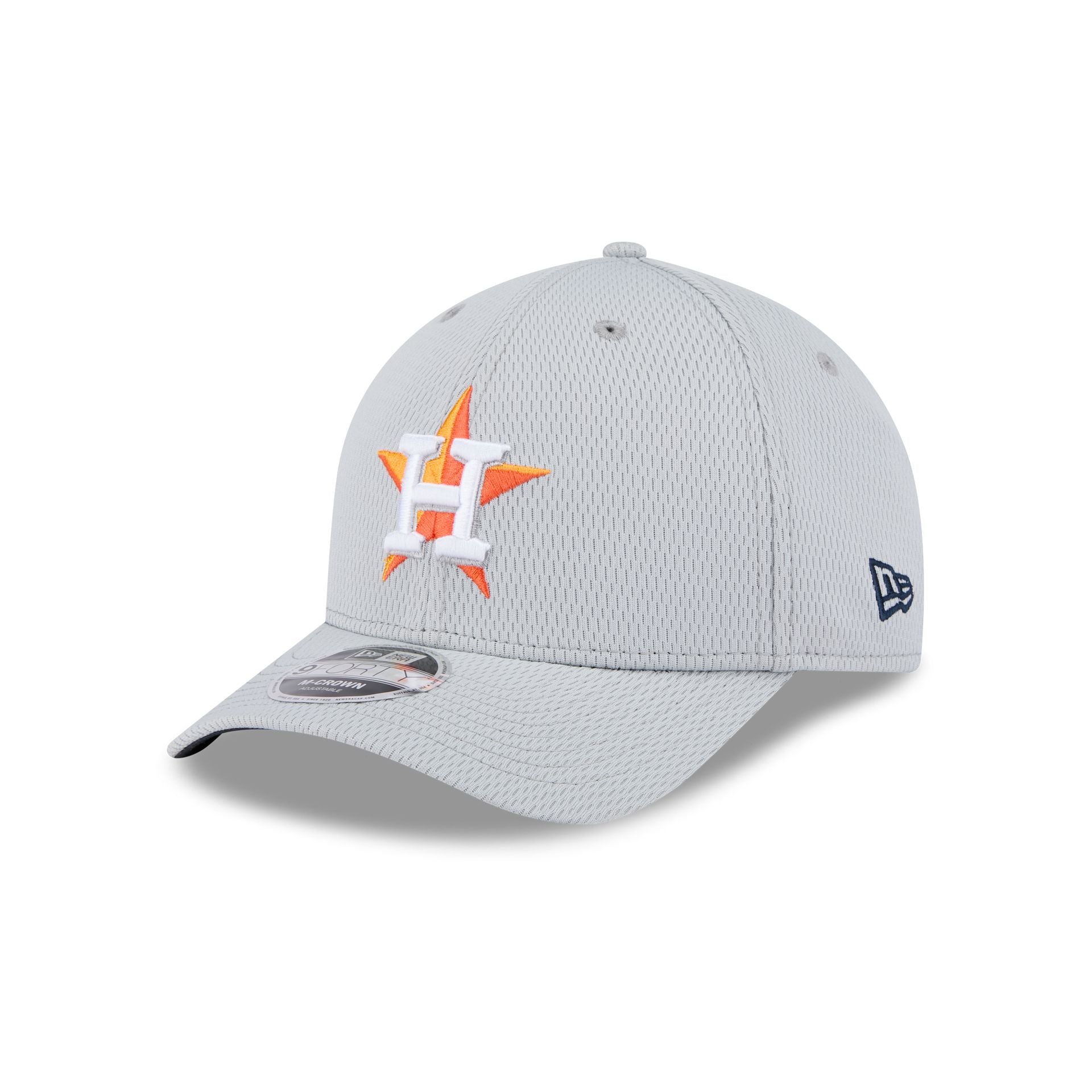 Houston Astros 2025 Clubhouse Gray 9FORTY M-Crown Snapback Hat