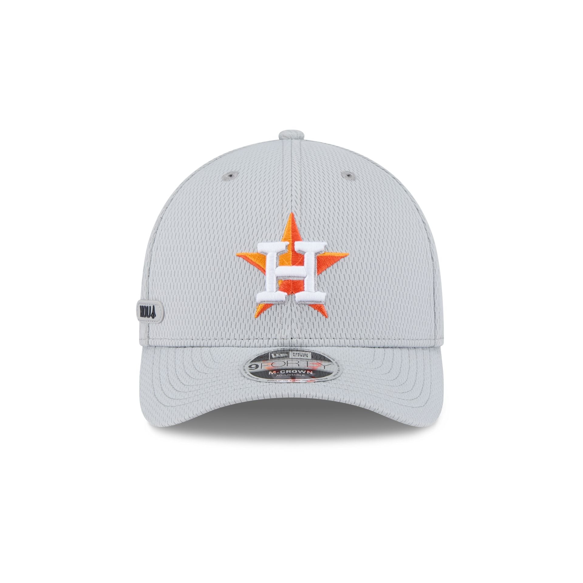 Houston Astros 2025 Clubhouse Gray 9FORTY M-Crown Snapback Hat