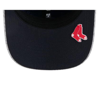 Boston Red Sox 2025 Clubhouse Gray 9SEVENTY Stretch-Snap Hat