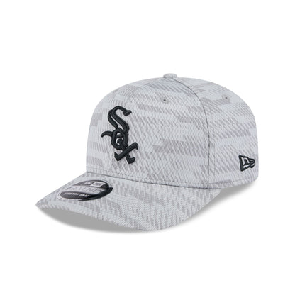 Chicago White Sox 2025 Clubhouse Gray 9SEVENTY Stretch-Snap Hat