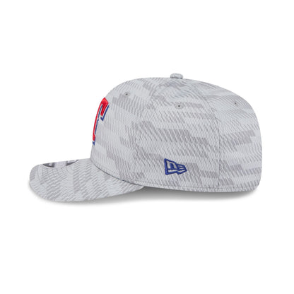 Texas Rangers 2025 Clubhouse Gray 9SEVENTY Stretch-Snap Hat