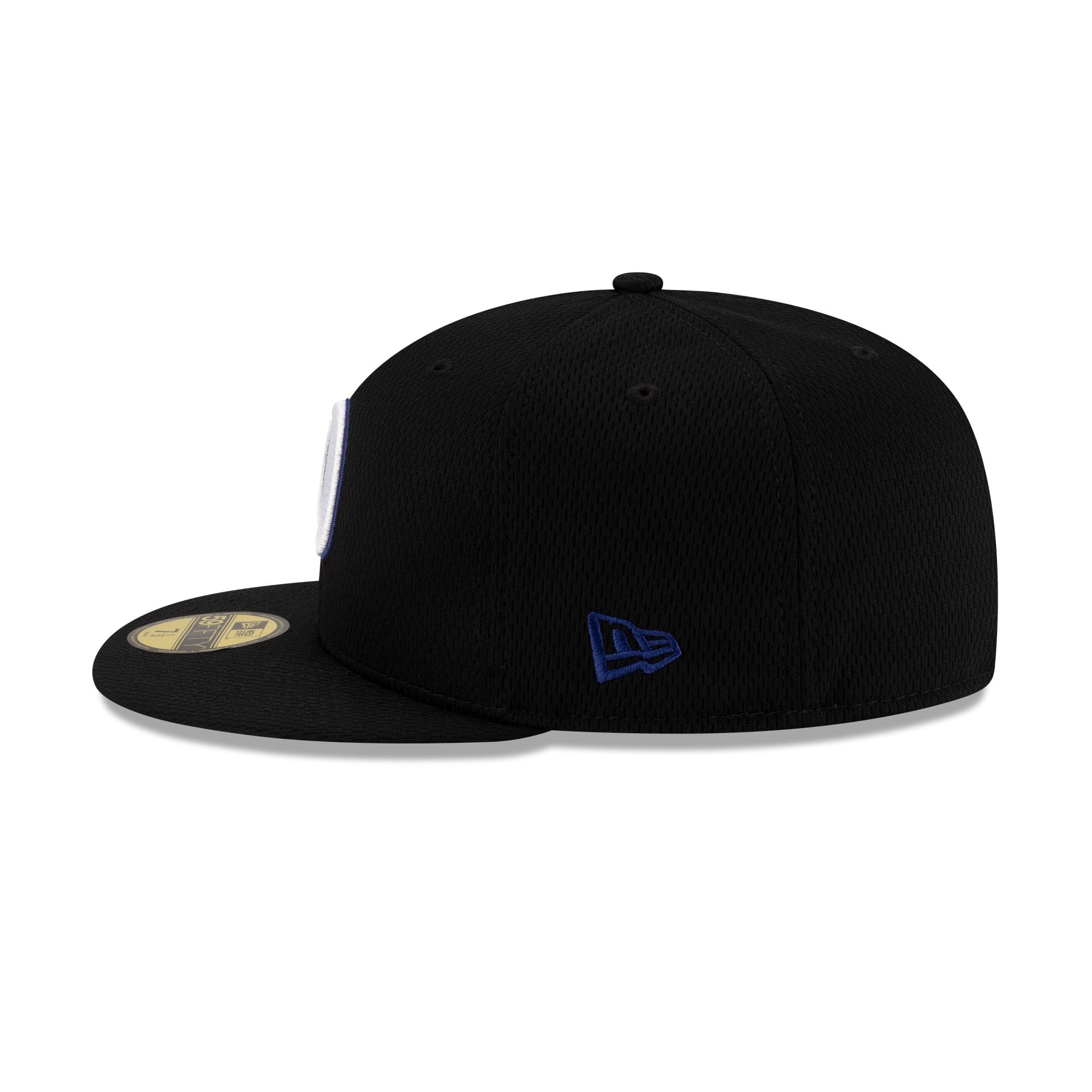 Los Angeles Dodgers 2025 Clubhouse Alt Black 59FIFTY Fitted Hat