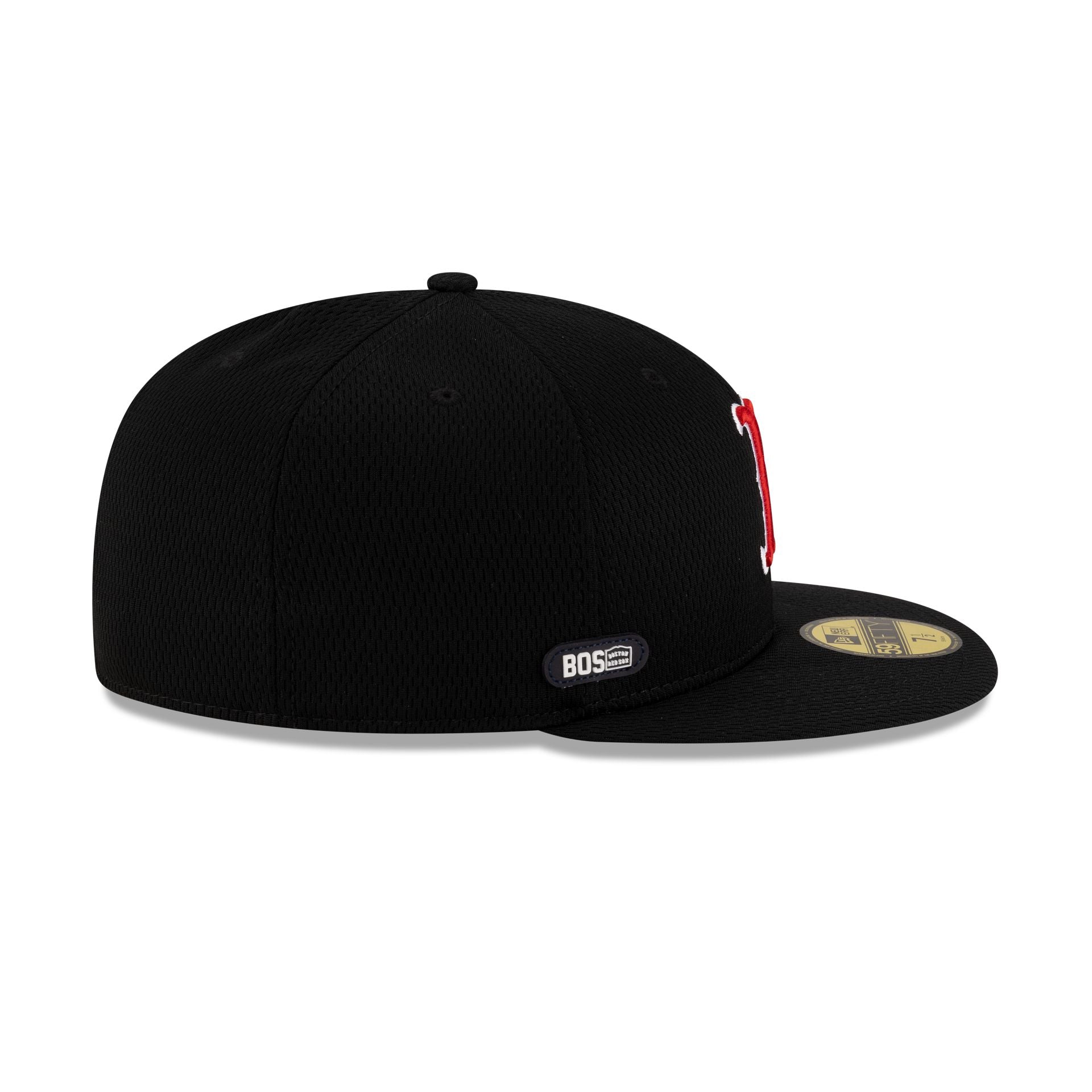 Boston Red Sox 2025 Clubhouse Black 59FIFTY Fitted Hat