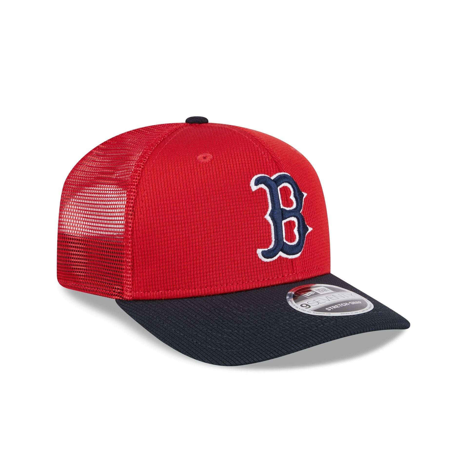Boston Red Sox 2025 Batting Practice 9SEVENTY Trucker Hat