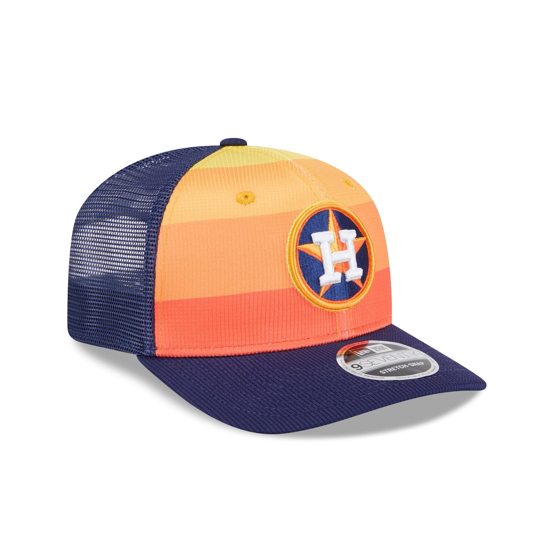 Houston Astros 2025 Batting Practice 9SEVENTY Trucker Hat