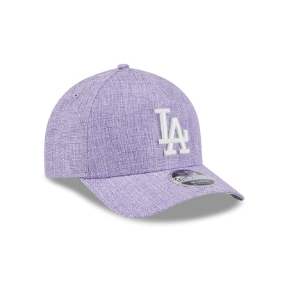 Los Angeles Dodgers Cotton Weave Purple 9FORTY M-Crown A-Frame Snapback Hat