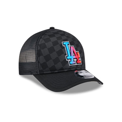Los Angeles Dodgers Gradient Raceway 9FORTY M-Crown A-Frame Trucker Hat