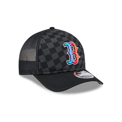Boston Red Sox Gradient Raceway 9FORTY M-Crown A-Frame Trucker Hat