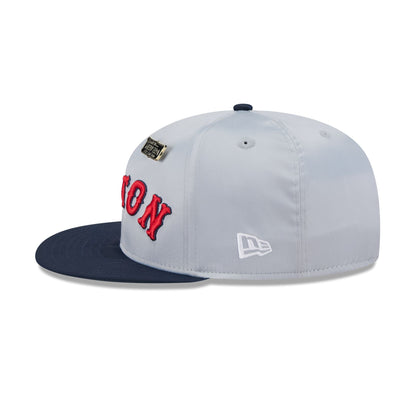 Boston Red Sox Satin Pin 9FIFTY Snapback Hat