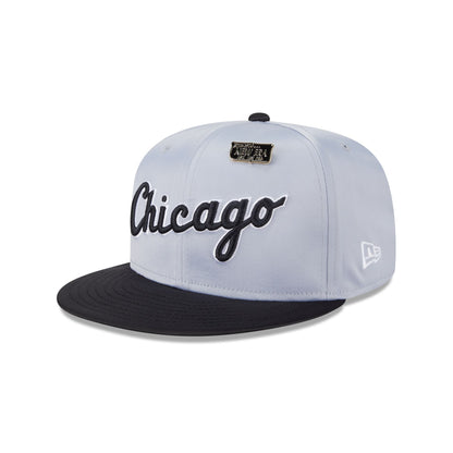 Chicago White Sox Satin Pin 9FIFTY Snapback Hat