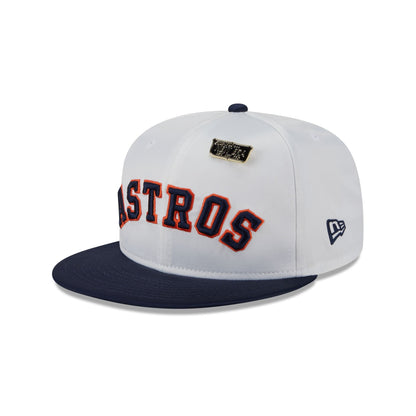 Houston Astros Satin Pin 9FIFTY Snapback Hat
