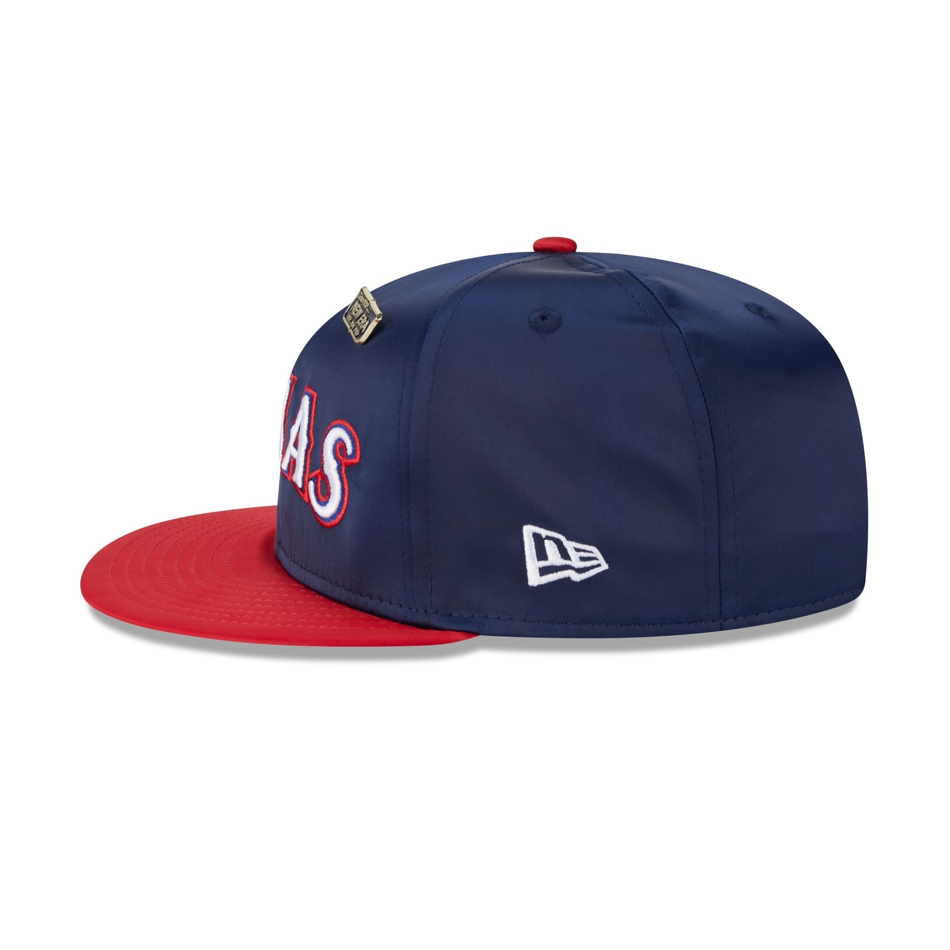 Texas Rangers Satin Pin 9FIFTY Snapback Hat