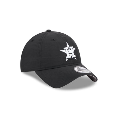 Houston Astros Everyday Nylon Black 9TWENTY Adjustable Hat