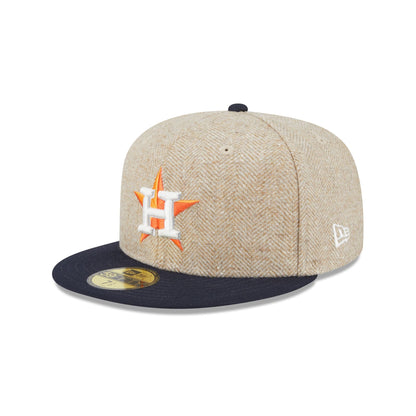 Houston Astros Herringbone Moon 59FIFTY Fitted Hat