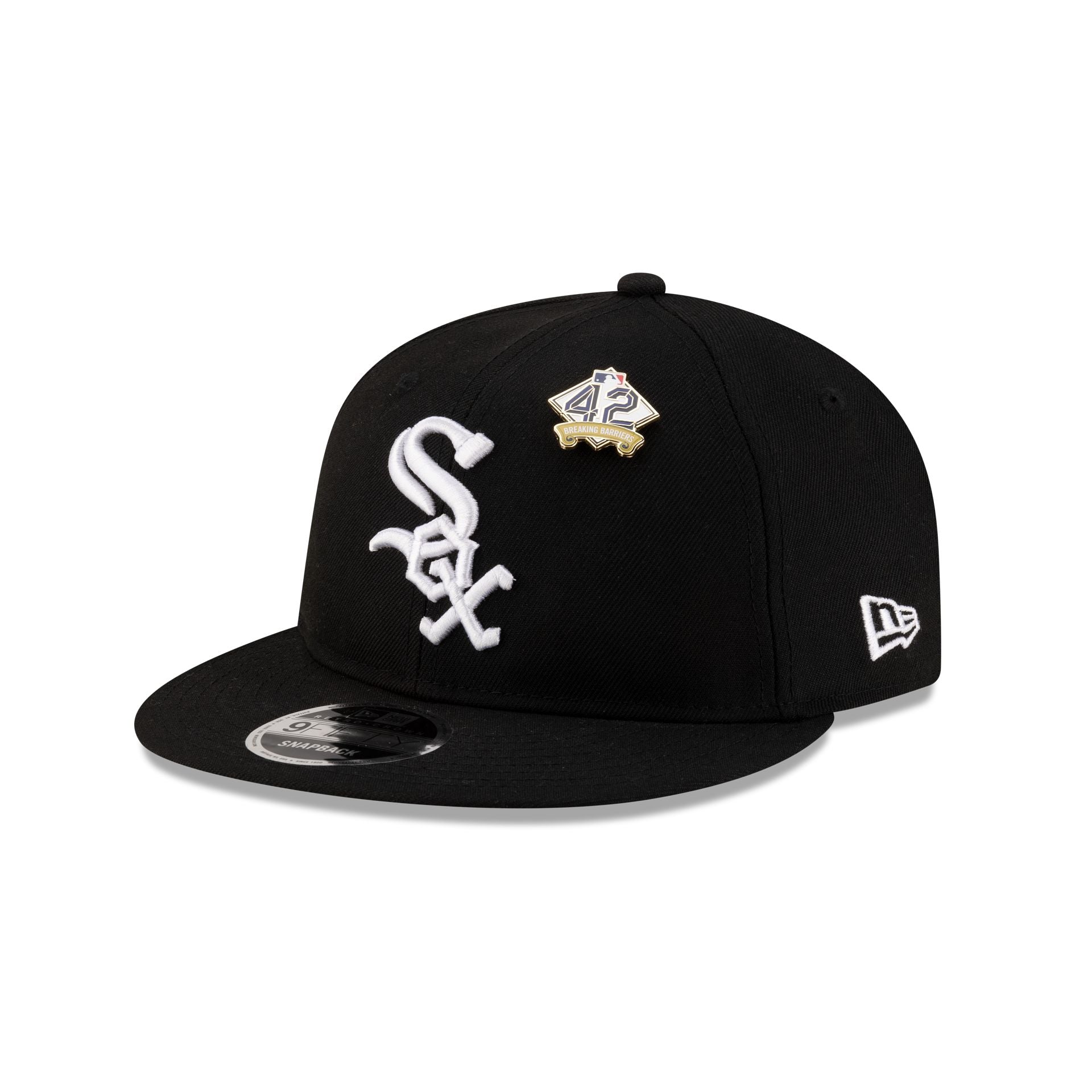 Chicago White Sox Jackie Robinson Day 2025 Retro Crown 9FIFTY Snapback Hat