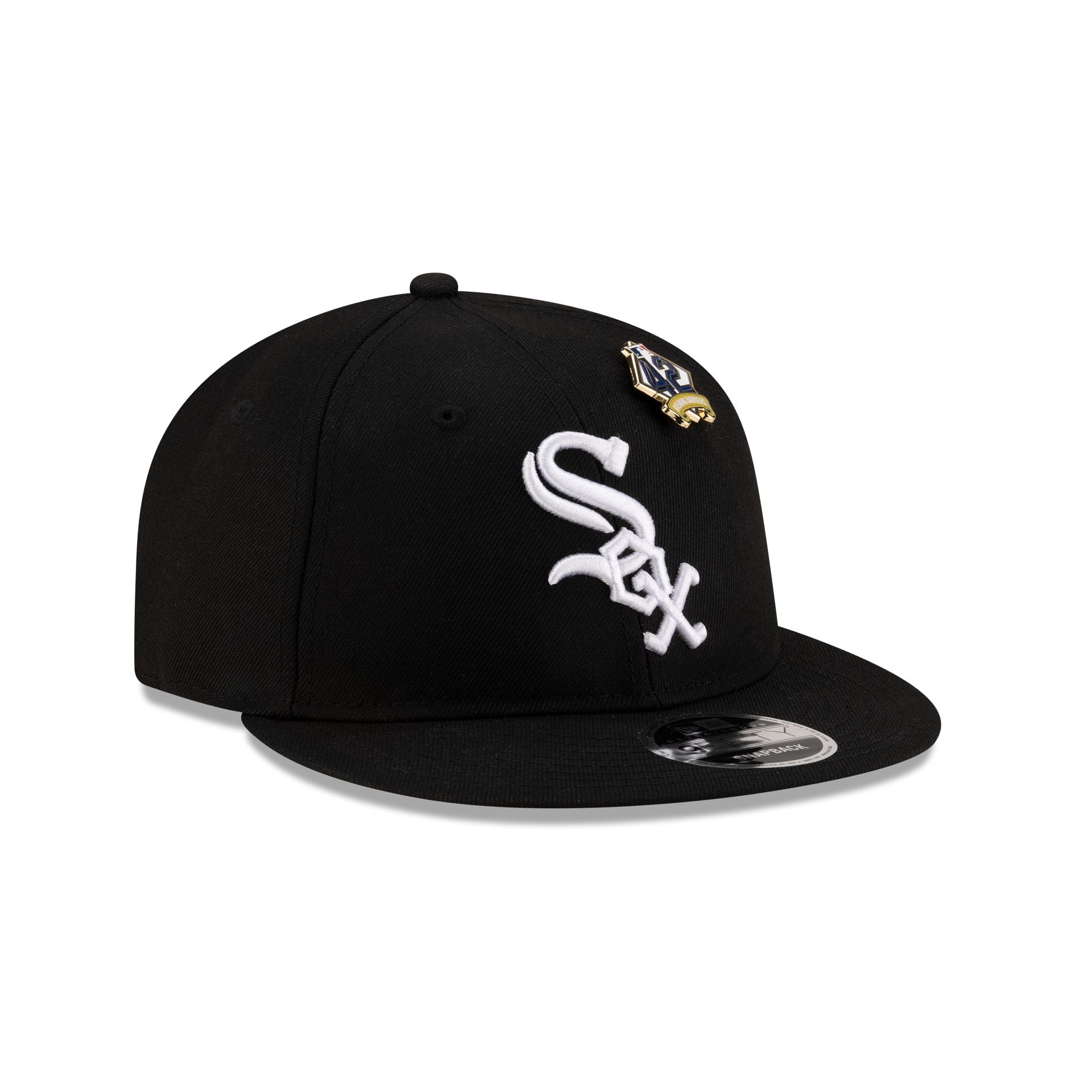Chicago White Sox Jackie Robinson Day 2025 Retro Crown 9FIFTY Snapback Hat