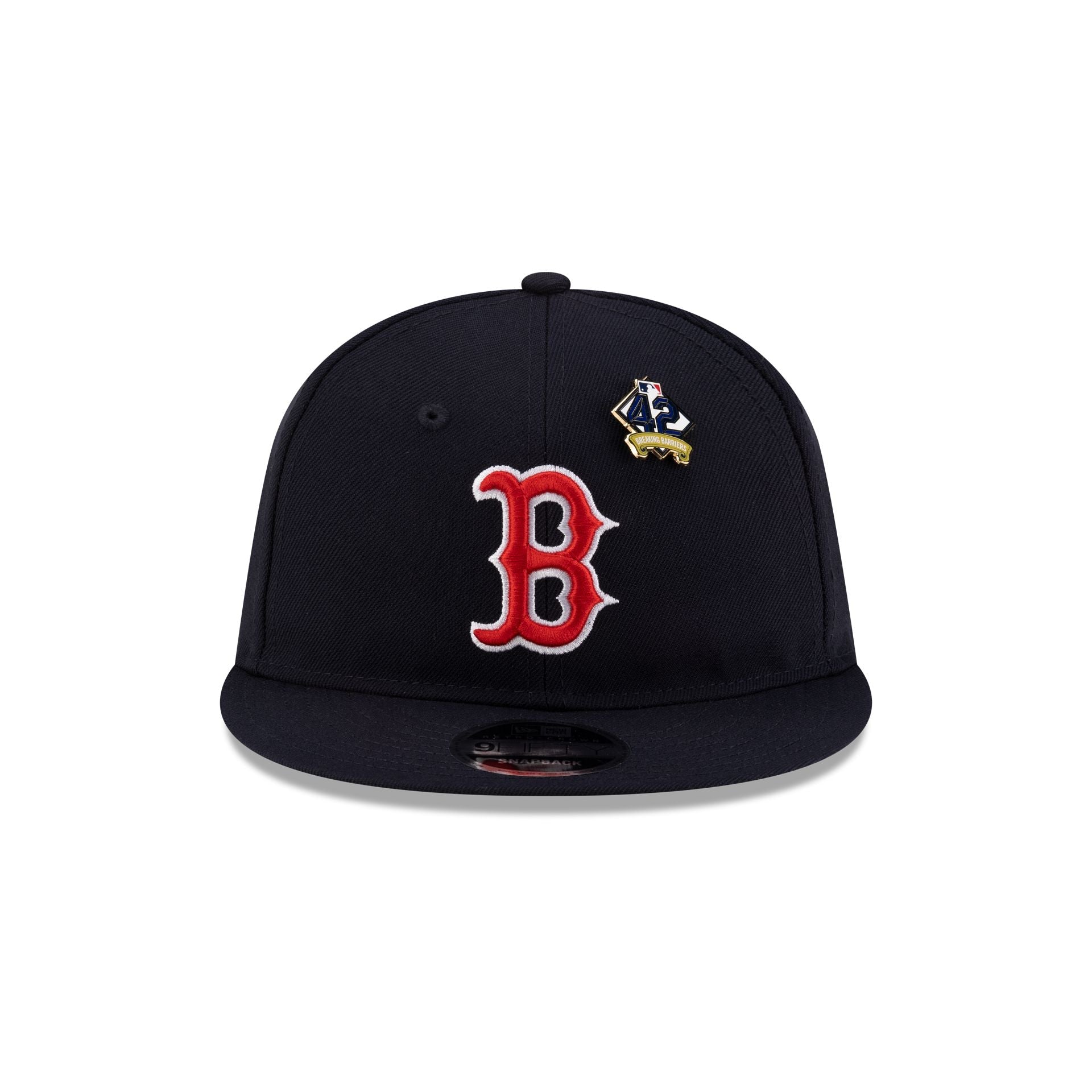 Boston Red Sox Jackie Robinson Day 2025 Retro Crown 9FIFTY Snapback Hat