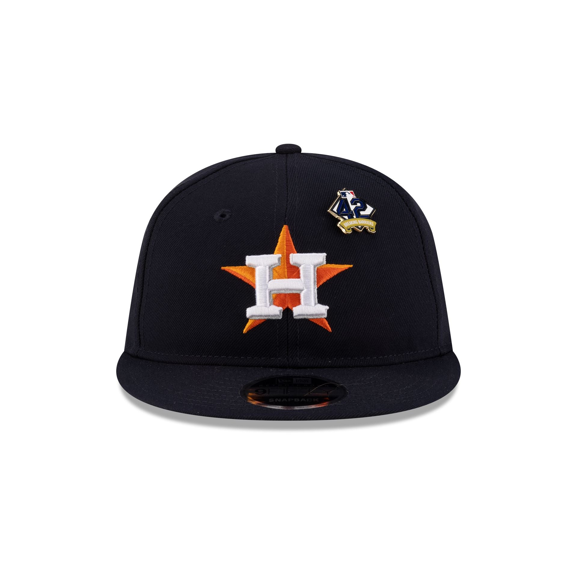 Houston Astros Jackie Robinson Day 2025 Retro Crown 9FIFTY Snapback Hat