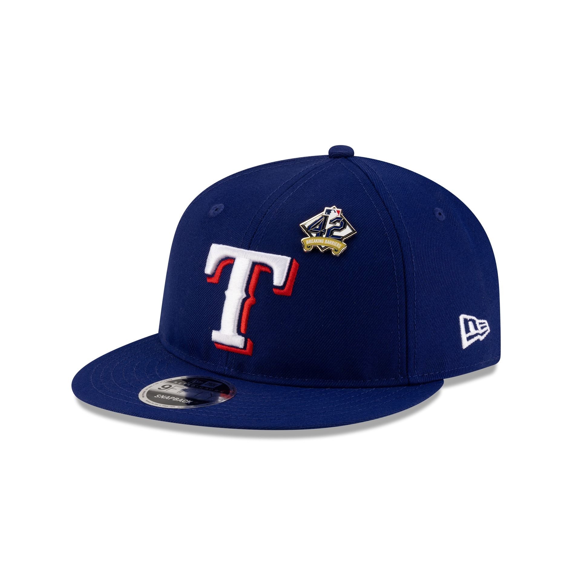 Texas Rangers Jackie Robinson Day 2025 Retro Crown 9FIFTY Snapback Hat