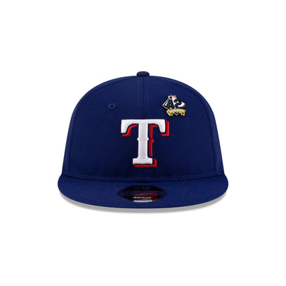 Texas Rangers Jackie Robinson Day 2025 Retro Crown 9FIFTY Snapback Hat
