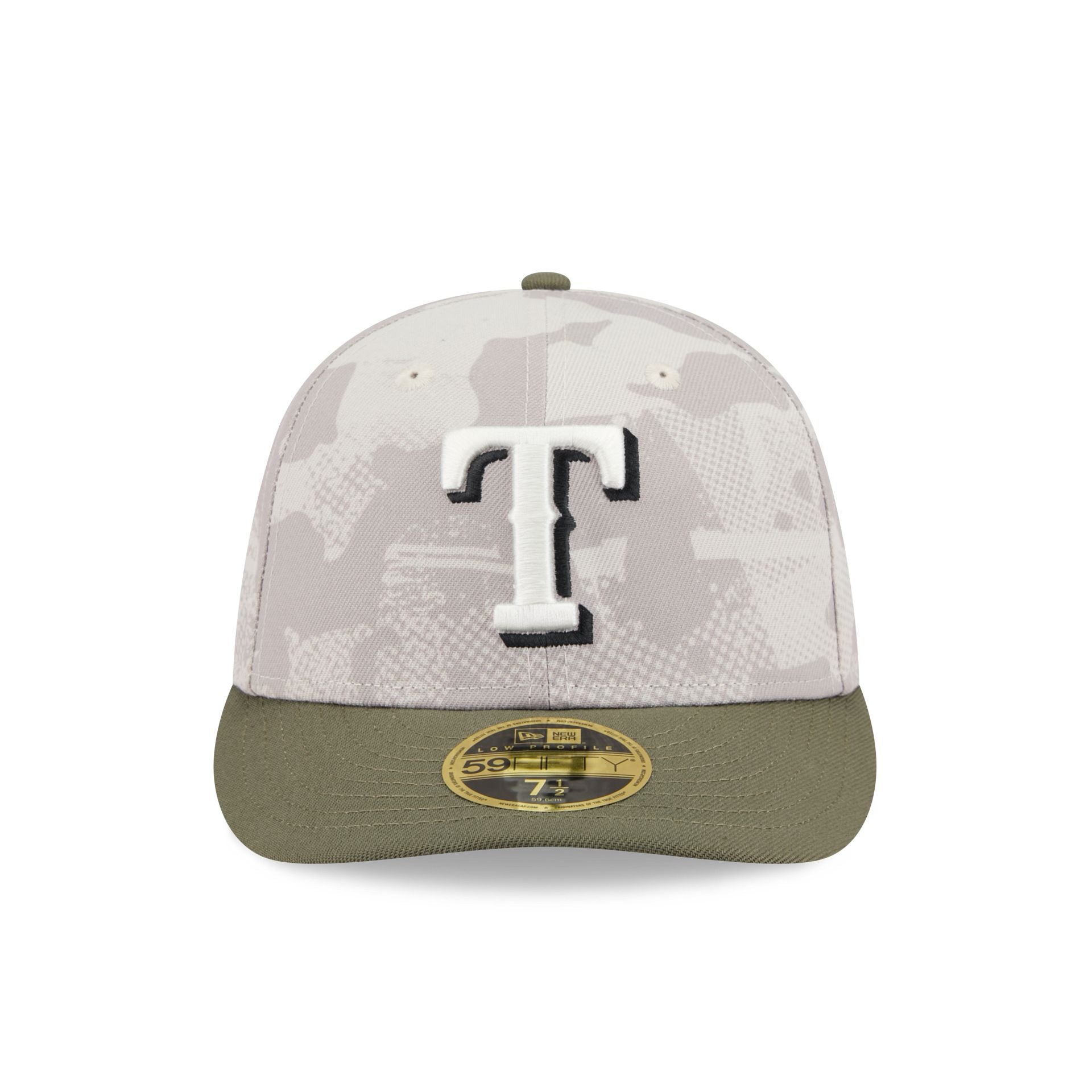 Texas Rangers Armed Forces Day 2025 Low Profile 59FIFTY Fitted Hat