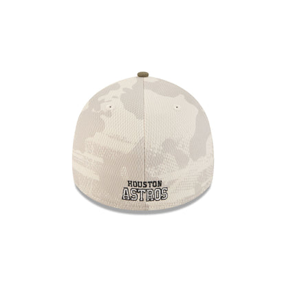 Houston Astros Armed Forces Day 2025 39THIRTY Stretch Fit Hat