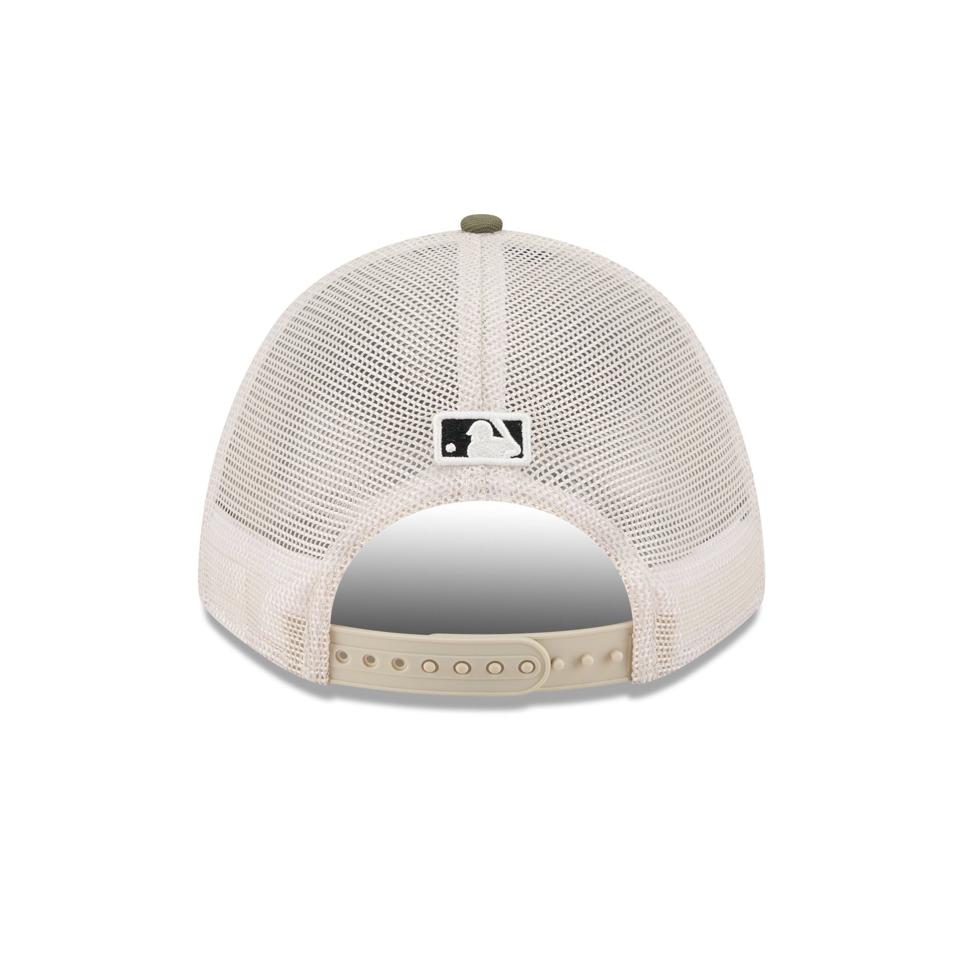 Texas Rangers Armed Forces Day 2025 9FORTY M-Crown A-Frame Trucker Hat