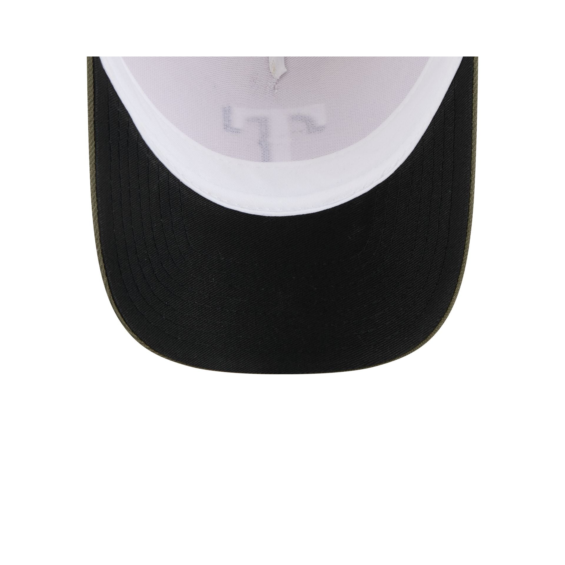 Texas Rangers Armed Forces Day 2025 9FORTY M-Crown A-Frame Trucker Hat