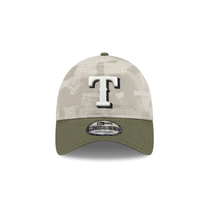 Texas Rangers Armed Forces Day 2025 9TWENTY Adjustable Hat